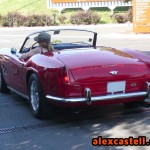 Ferrari 250 GT Spider California entrando en Fiorano