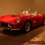 Ferrari 250 GT Spider California en la Galleria Ferrari